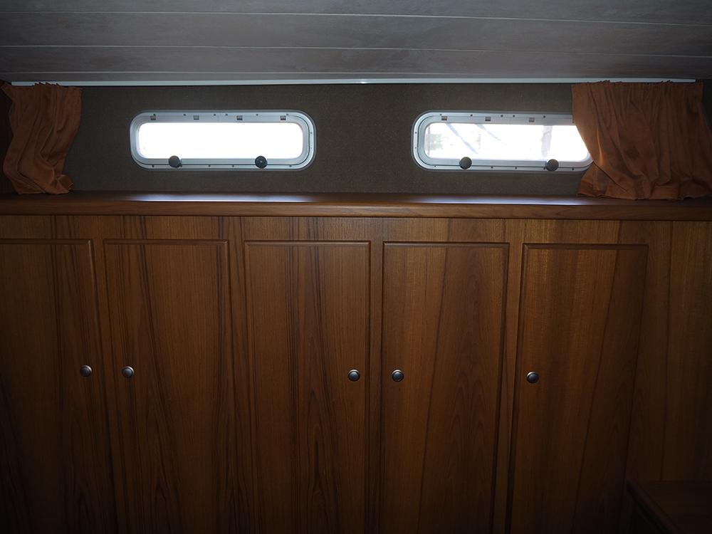 Achterkajuit, Accommodatie